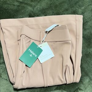 HALARA Women's Boot Cut Pants in Beige